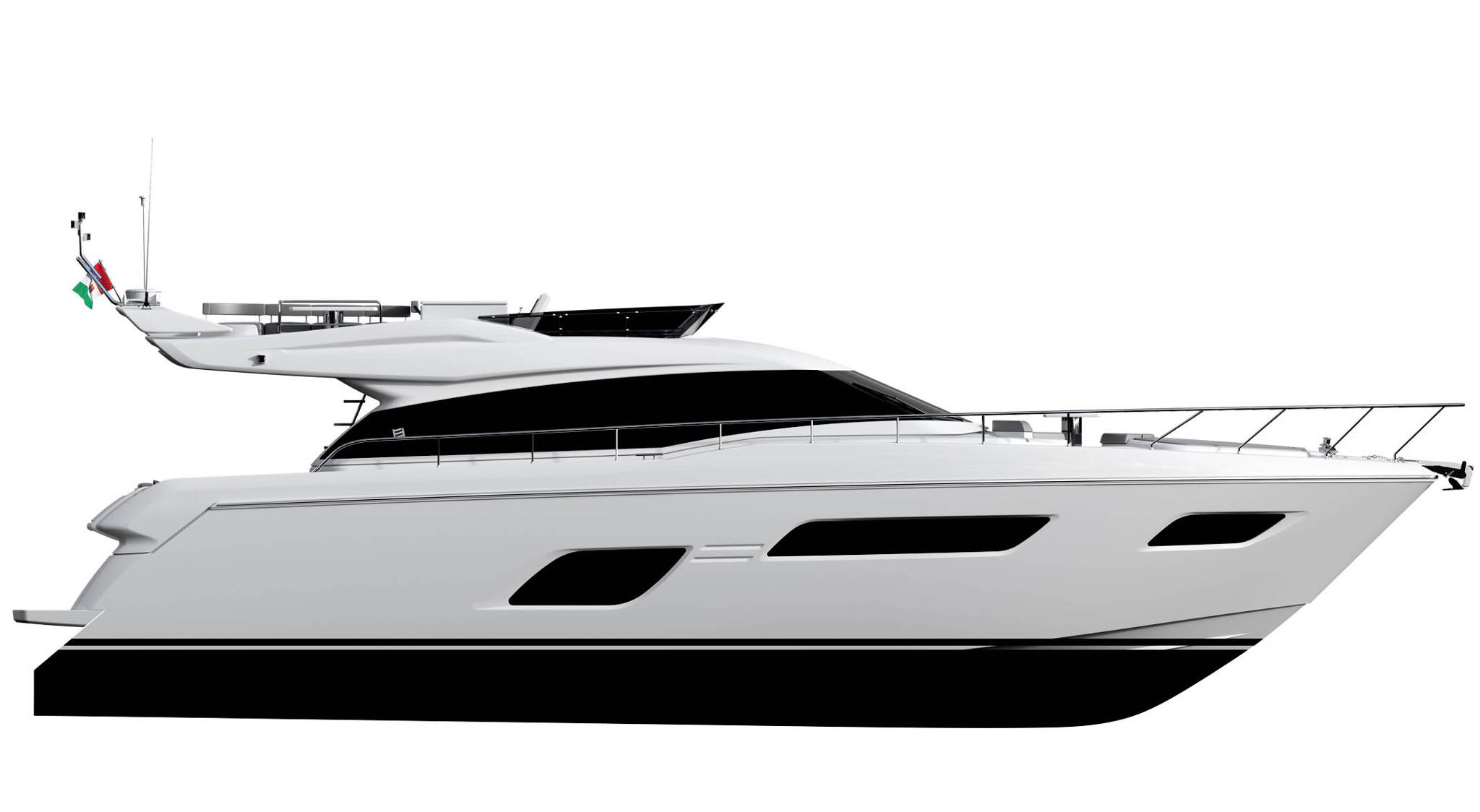 2017 FERRETTI YACHTS 550 